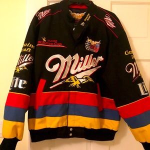 NASCAR authentic Miller Lite jacket